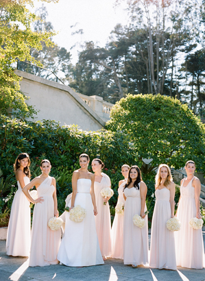 pale-pink-bridesmaid-dresses