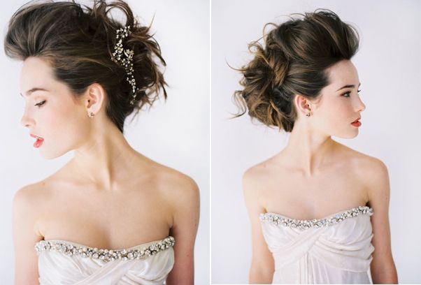 Rock N Roll Wedding Hair Updo Formal Elegant Modern Wedding Hair Diy Tutorial