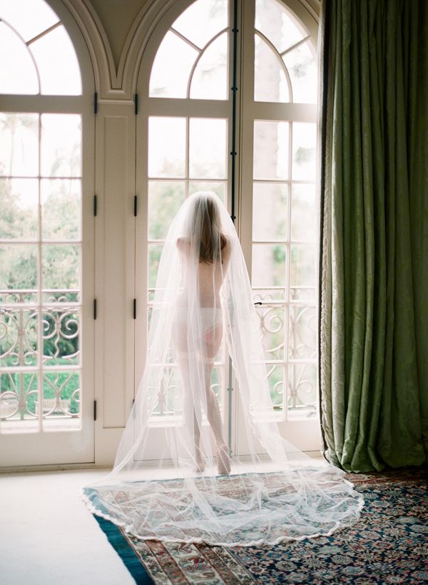 Wedding Veil Boudoir